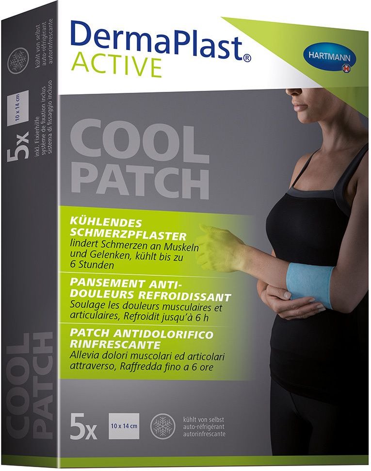 Thumbnail - Dermaplast Active Cool Patch 10x14 cm 5 St Pflaster