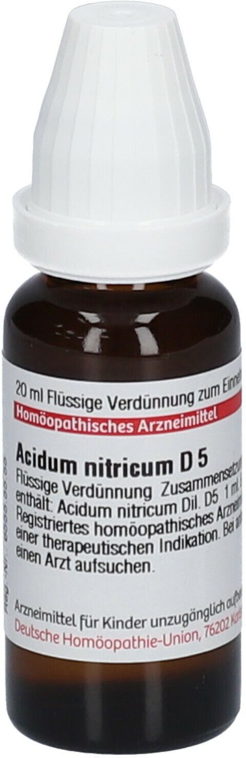 Acidum Nitricum D 5 Dilution 20 ml