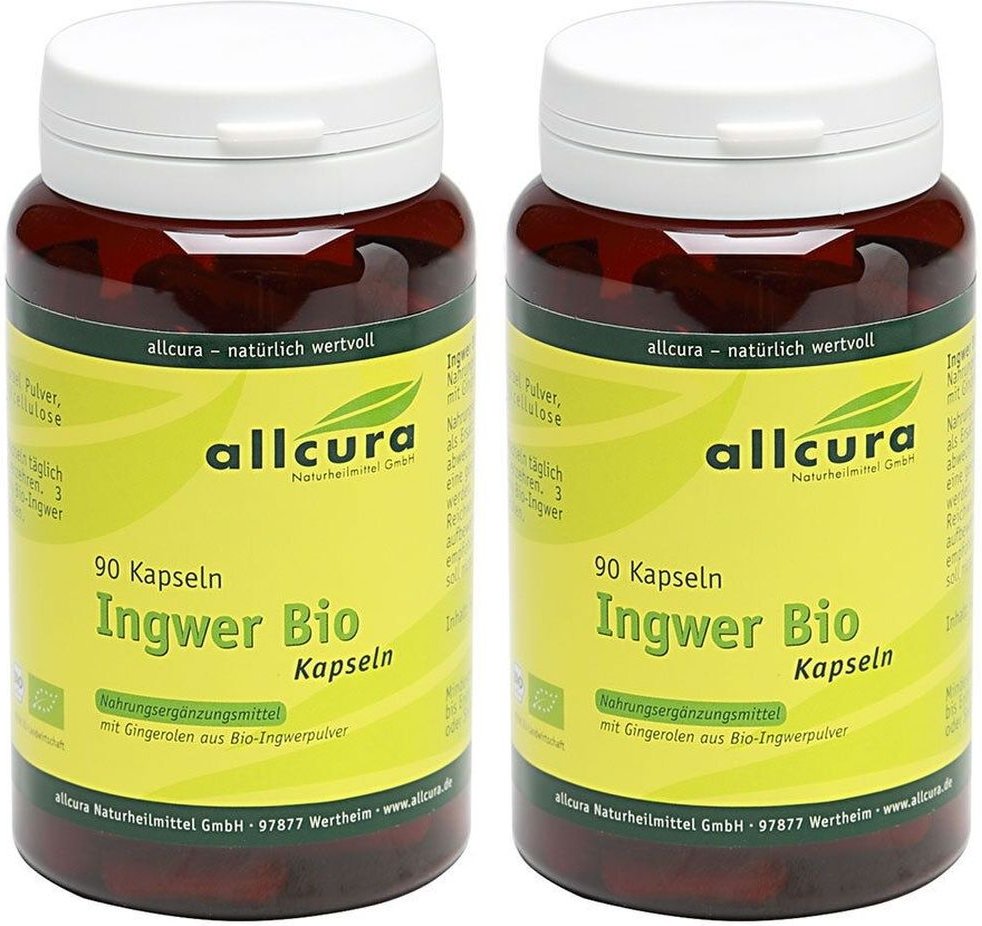 Ingwer BIO Kapseln 2x 2x90 St