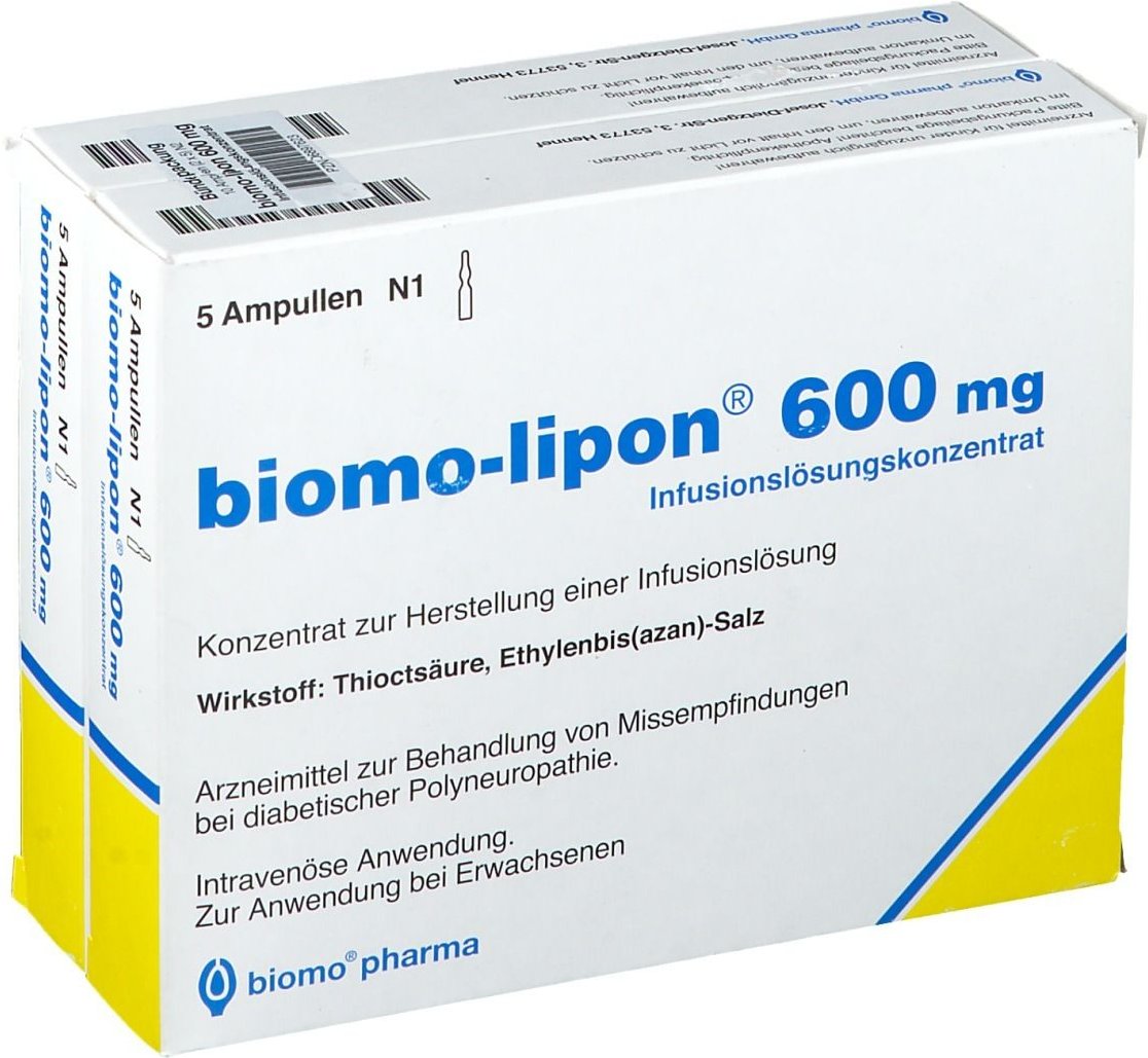Biomo Lipon 600 mg Ampullen