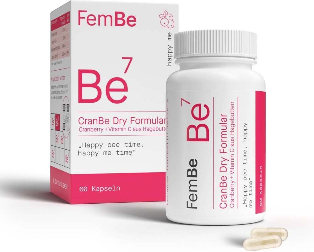 Fembe Be7 CranBe Dry Formular Kapseln 60 St