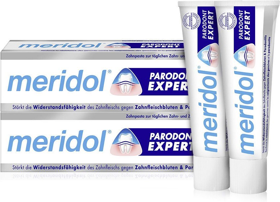 2x Meridol Parodont-Expert Zahnpasta 2x75 ml