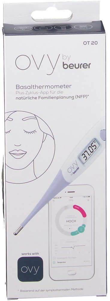 Beurer Ot20 Basalthermometer+Zyklus-App Ovy 1 St Thermometer