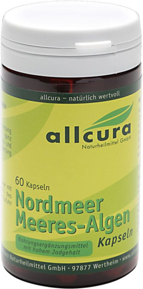 Meeresalgen Kapseln Nordmeer 60 St