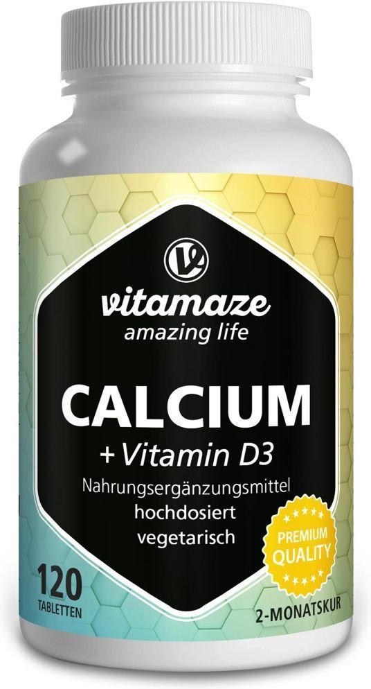 Thumbnail - Calcium D3 600 mg/400 I.e. vegetarisch Tabletten 120 St