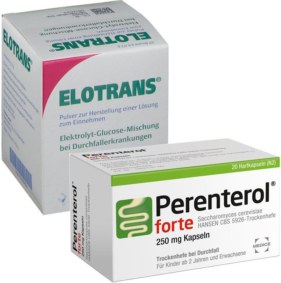 Perenterol forte + Elotrans Sparset 1 St Set
