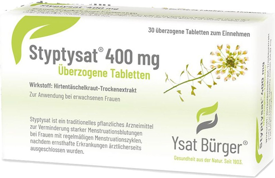 Thumbnail - Styptysat 400 mg überzogene Tabletten 30 St Überzogene