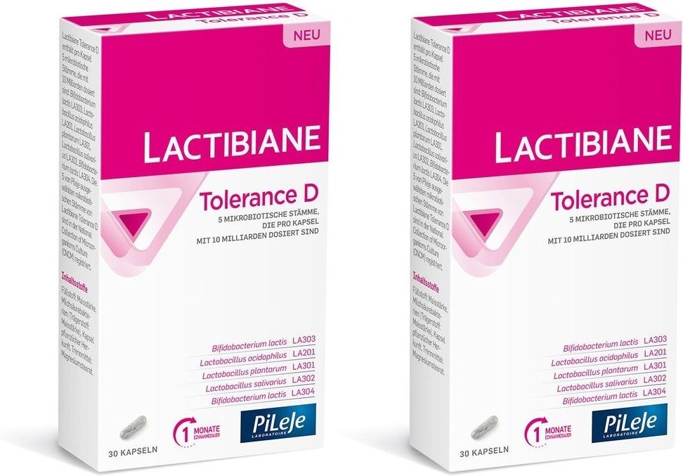Lactibiane Tolerance D Kapseln 2x 2x30 St