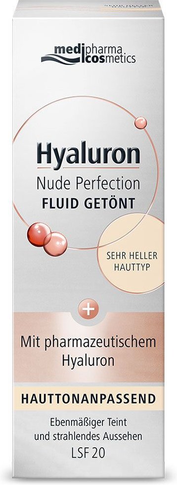 Hyaluron Nude Perfect.Fluid getönt s.hel HT LSF 20 50 ml Creme