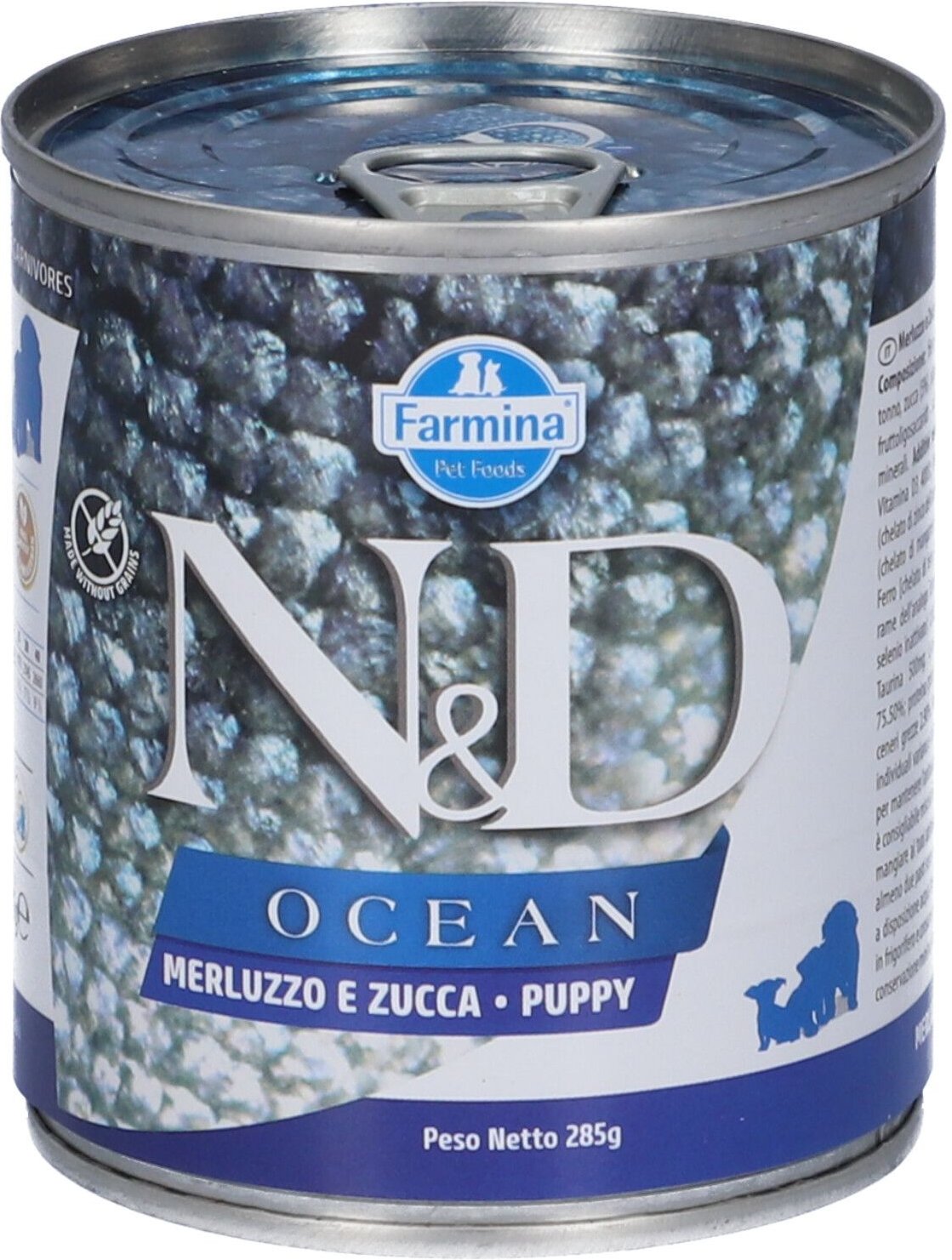 N&D DOG Ocean Cod&Pump Pup285G 285 g Futter
