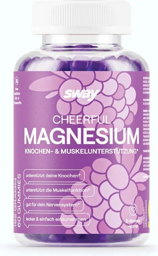 Cheerful Magnesium 162 g Kaudragees