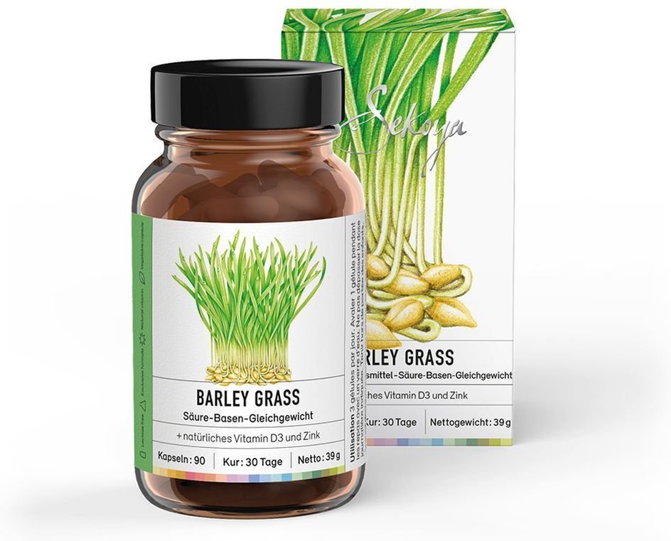 Sekoya Barley Grass Gélules Fl 90 Stk St Gel