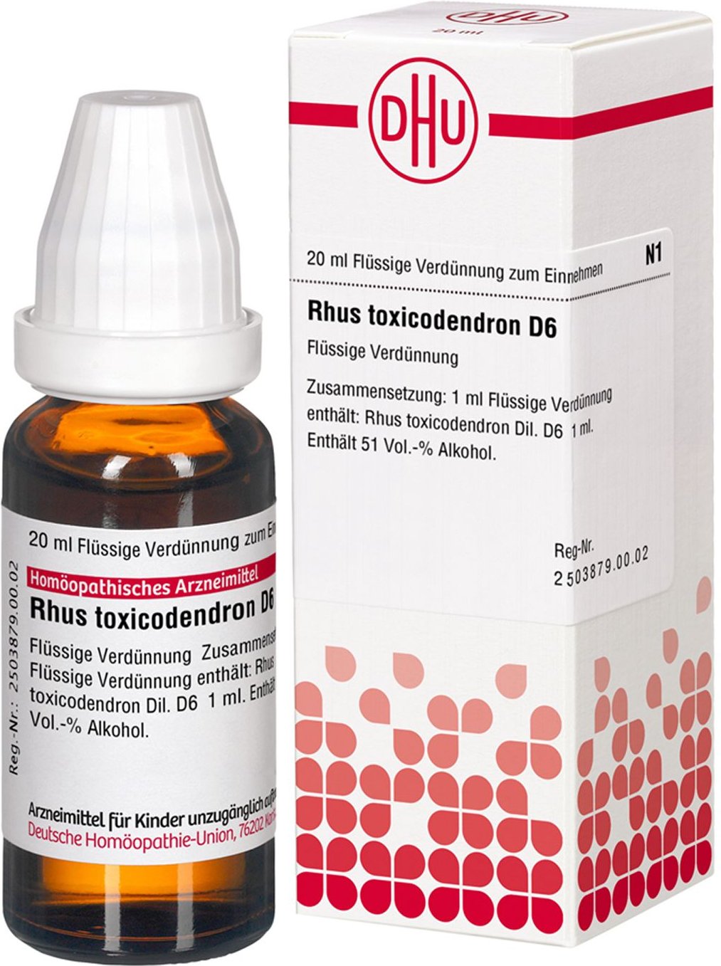 DHU Rhus toxicodendron D 6 Dilution