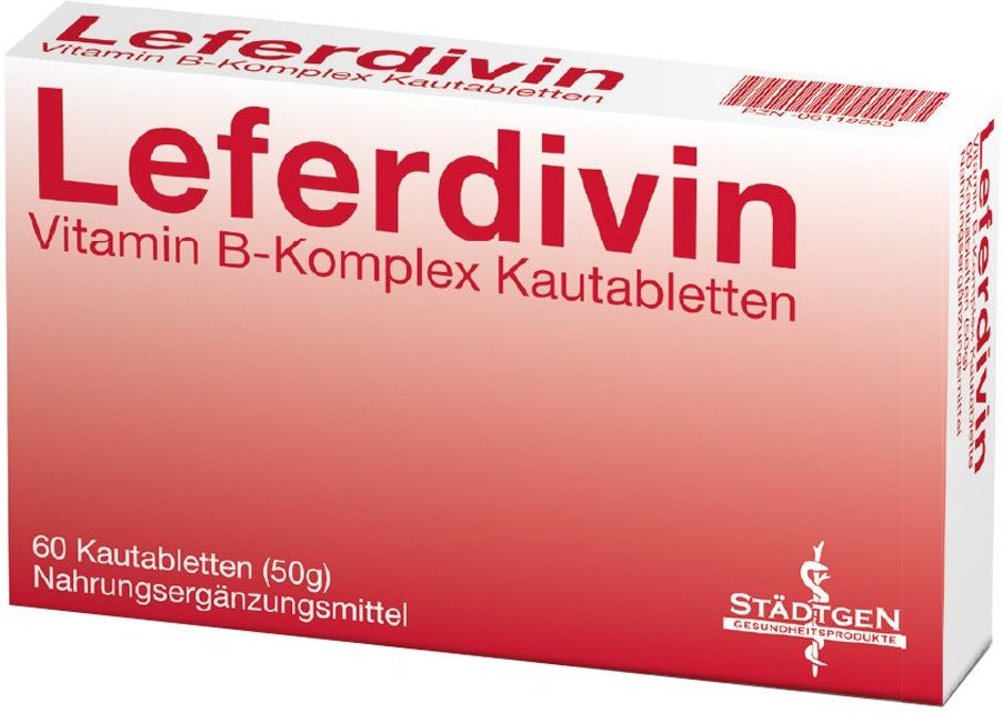 Leferdivin Vitamin B Komplex Kautablette 60 St Kautabletten
