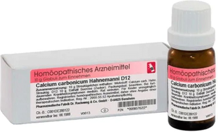 Calcium Carbonicum Hahnemanni D 12 Globuli 10 g
