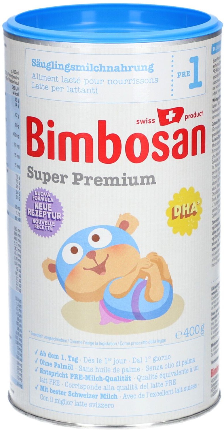 Bimbosan Super Premium 1 Säuglings Ds 400 g Puder