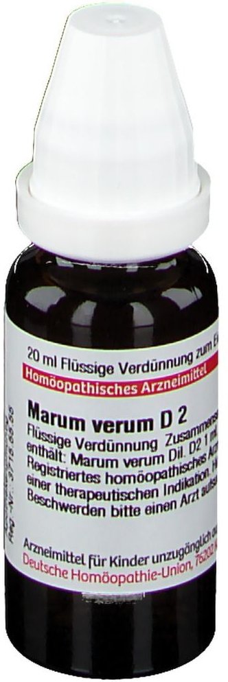 Marum Verum D 2 Dilution 20 ml