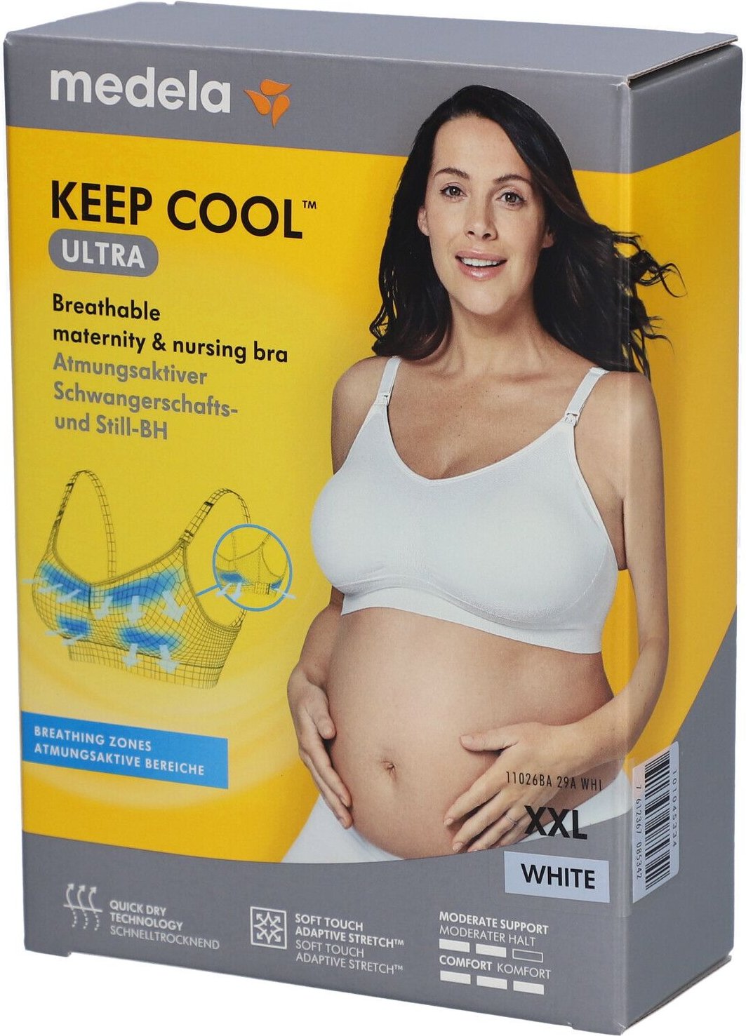 Medela Keep Cool Ultra BH XXL weiß 1 St Bustier