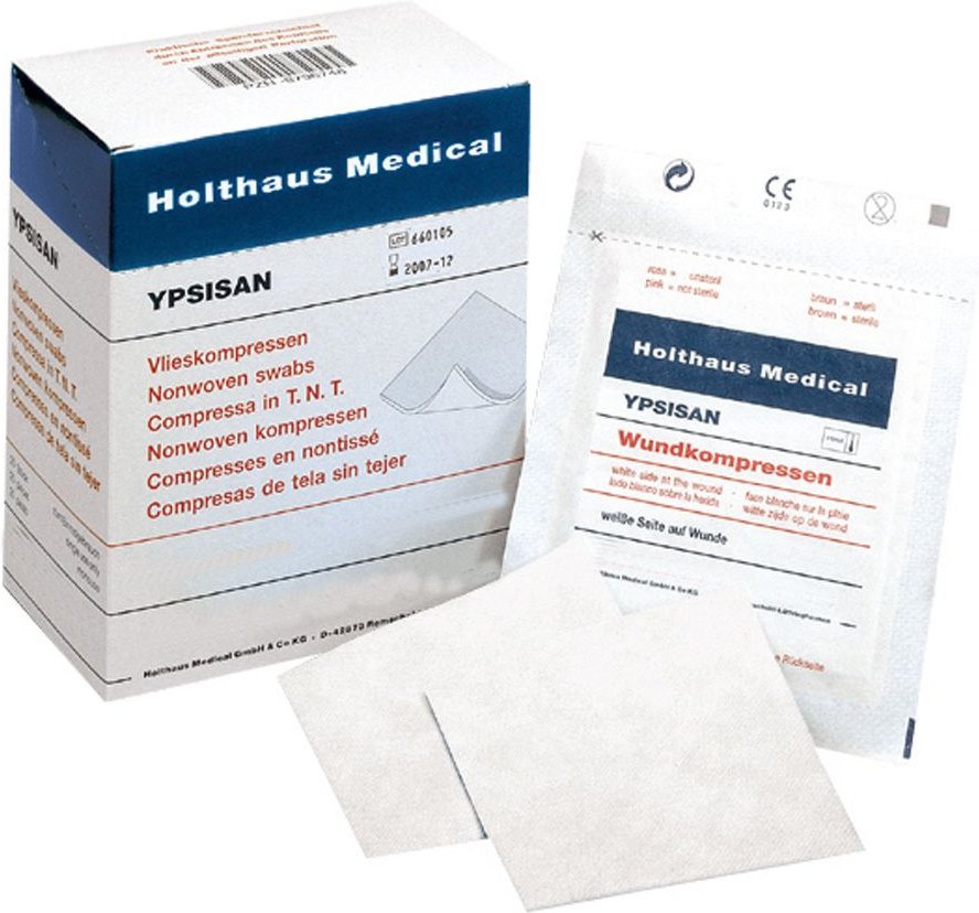 Kompressen Ypsisan 10x10 cm steril 25x2 St