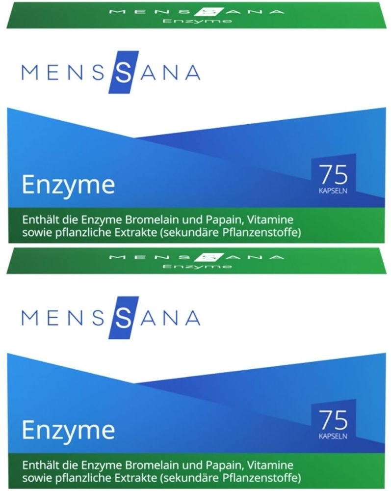 Enzyme MensSana Kapseln 2x 2x75 St