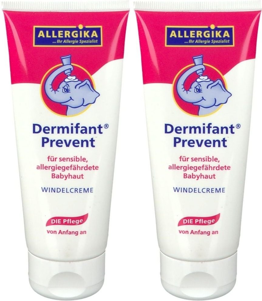 2x Dermifant Prevent Windelcreme 2x100 ml Creme