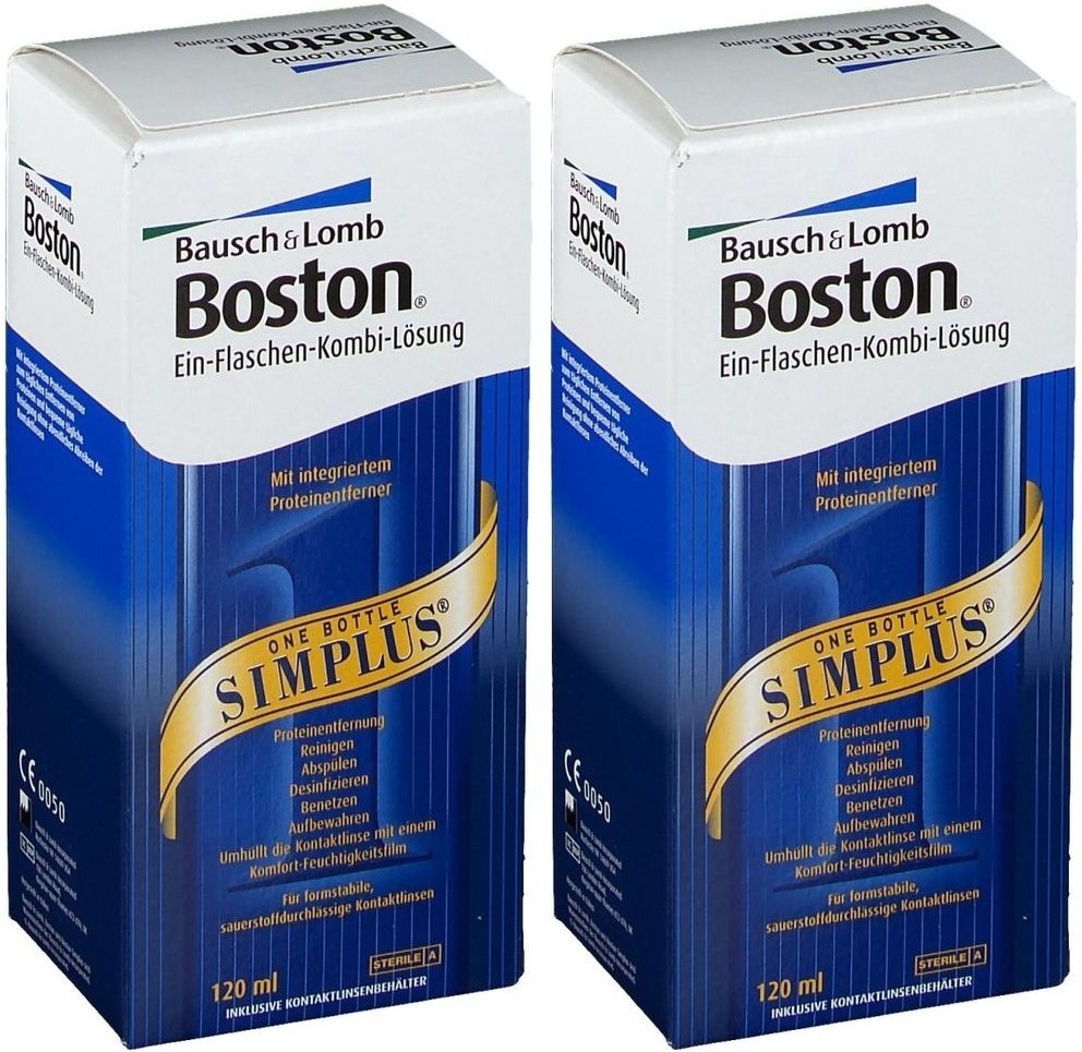Boston Simplus x2 2x120 ml Flüssigkeit