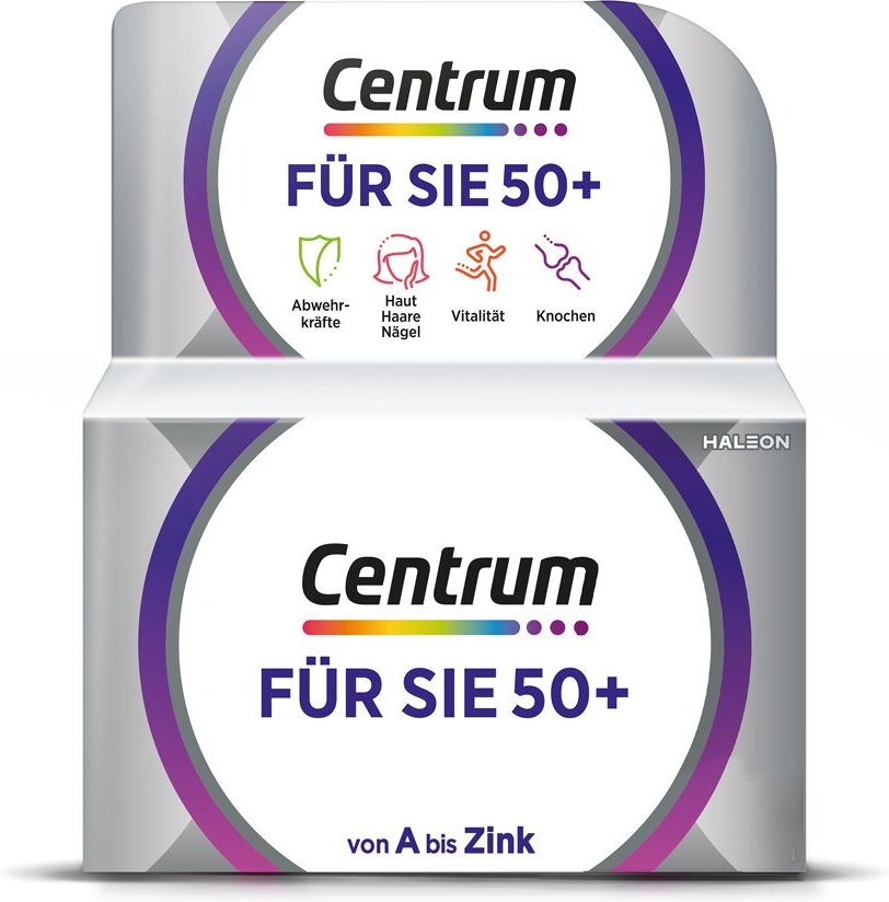 Thumbnail - Centrum für Sie 50+ Capletten 30 St Tabletten
