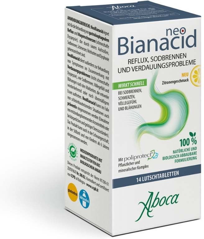 Neo Bianacid Lutschtabletten Zitronengeschmack