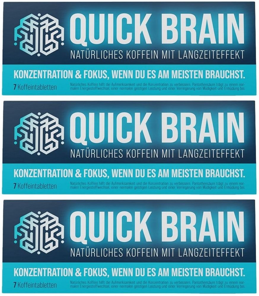 Quick Brain Tabletten 3x 3x7 St