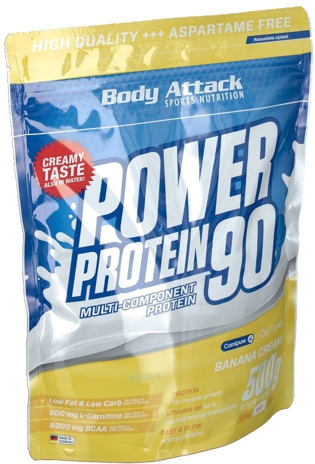 Power Protein 90 Banana Cream Pulver 500 g