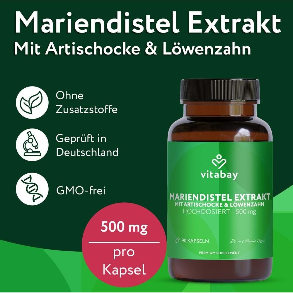 Mariendistel Komplex Artischocke+Löwenzahn Kapseln 90 St