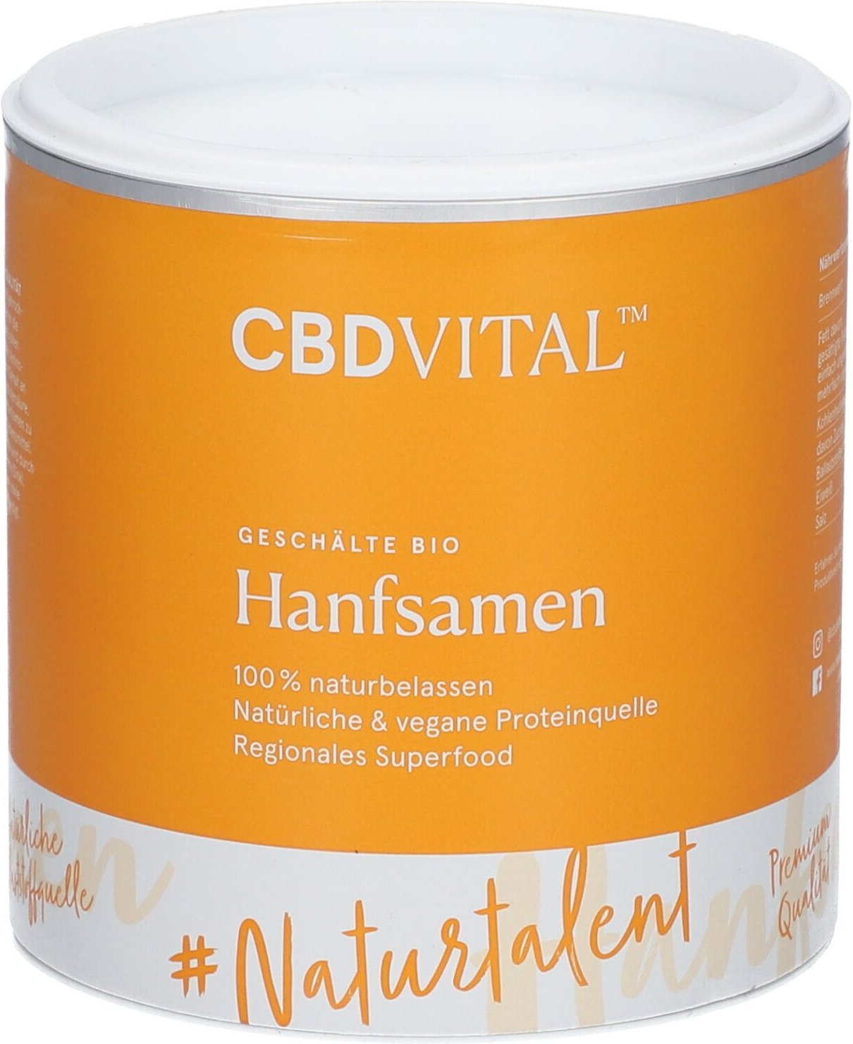 CBD Vital Hanfsa GES SU FO Bio 250 g Pulver