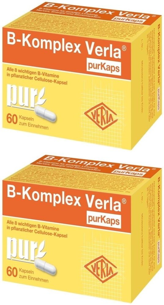 B-Komplex Verla purKaps 2x 2x60 St Kapseln
