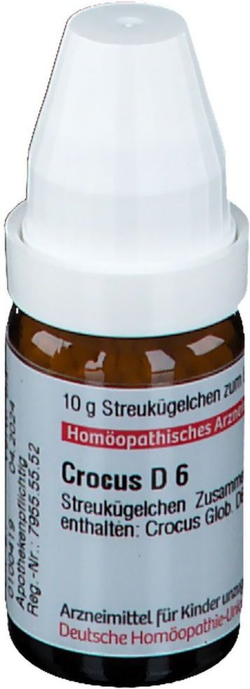 Thumbnail - Crocus D 6 Globuli 10 g