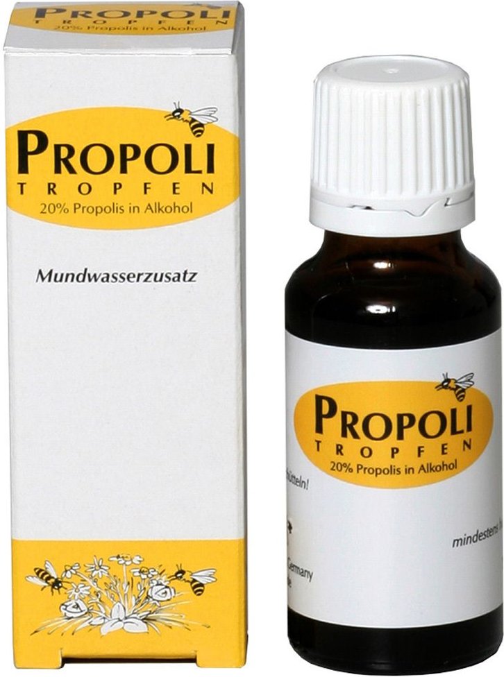 Propoli Tropfen in Alkohol