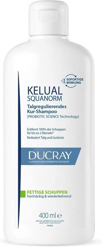 Ducray Kelual Squanorm Anti-Schuppen Shamp.fettig 400 ml Shampoo