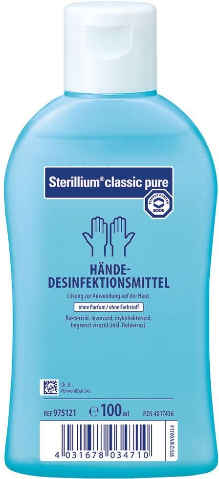 Sterillium Classic Pure Händedesinfektion Lsg. 100 ml Lösung