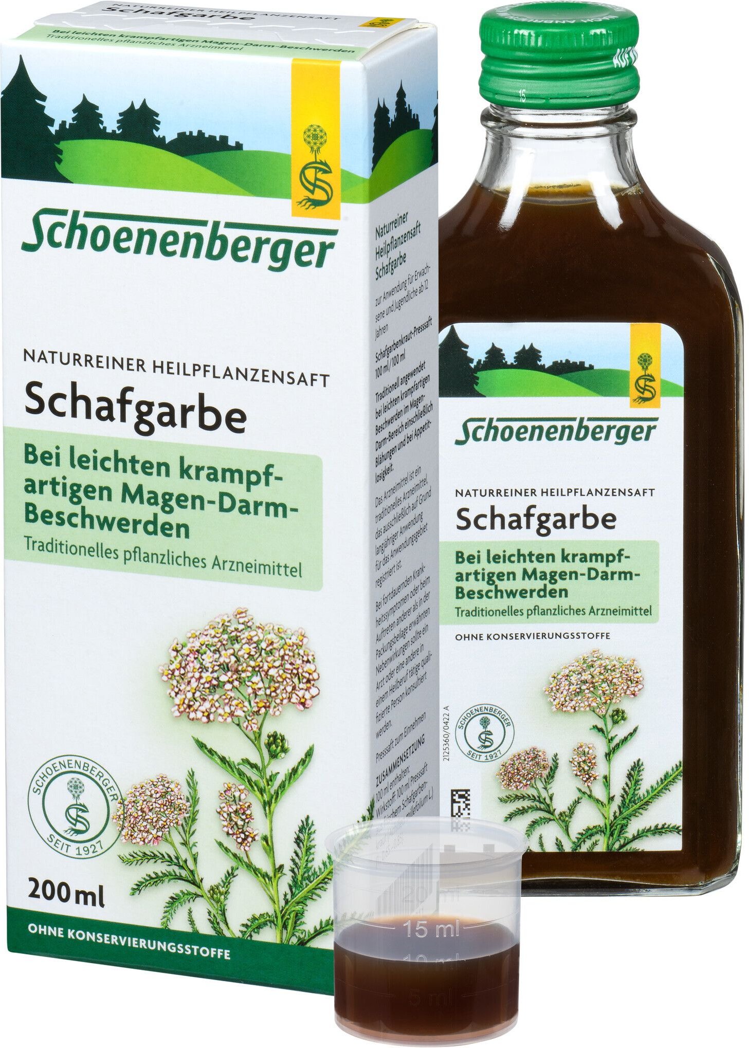 Schafgarbensaft Schoenenberger 200 ml Saft