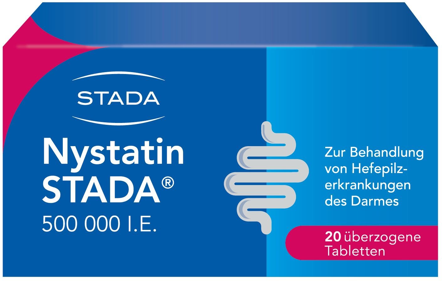 Nystatin Stada 500.000 I.e. überzogene Tab. 20 St Überzogene Tabletten