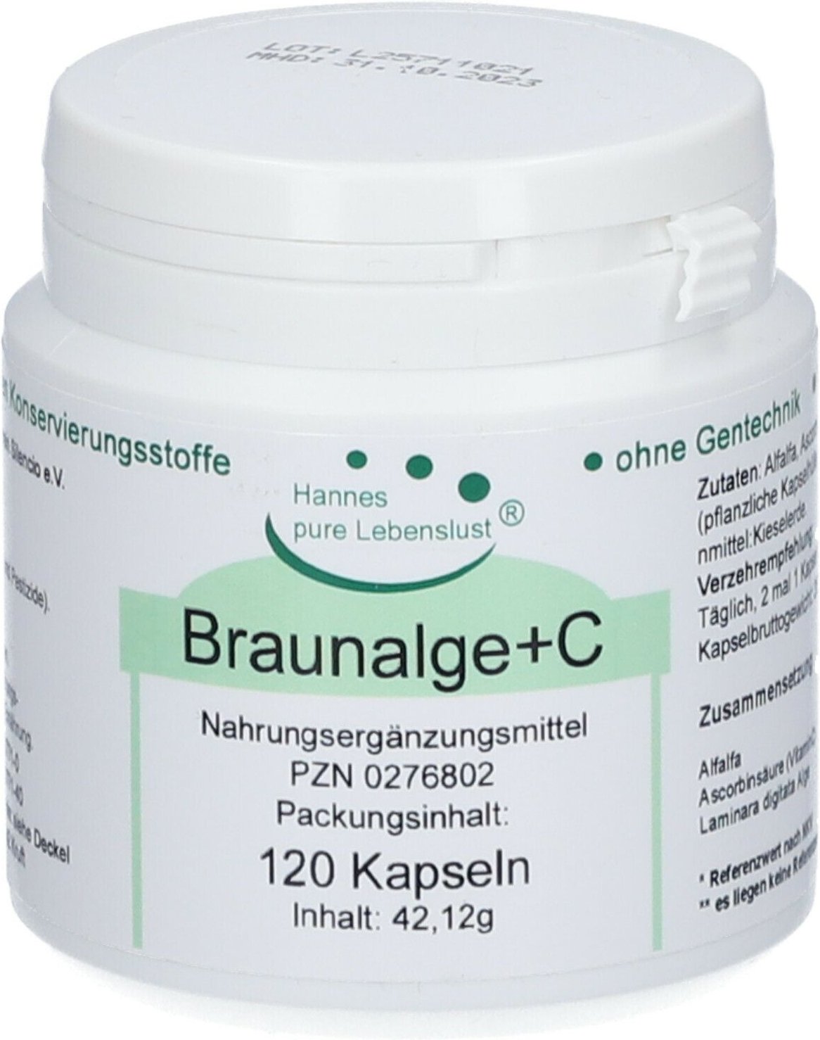 Braunalgen Vegi-Kapseln 120 St Kapseln