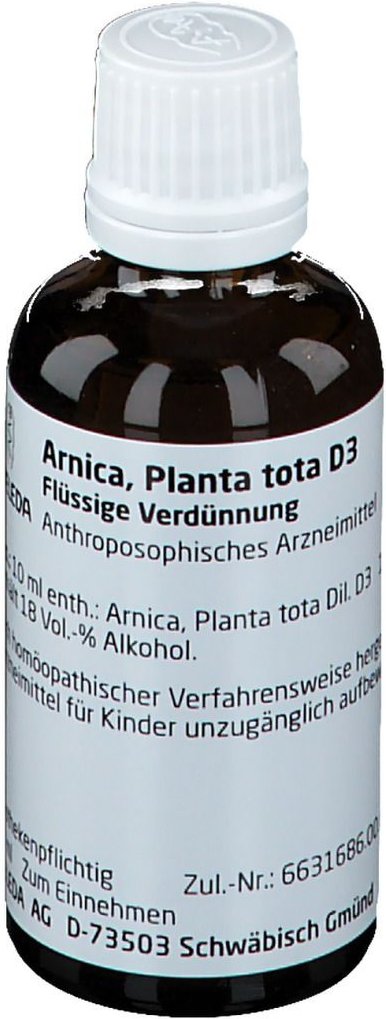 Arnica Planta tota D 3 Dilution 50 ml