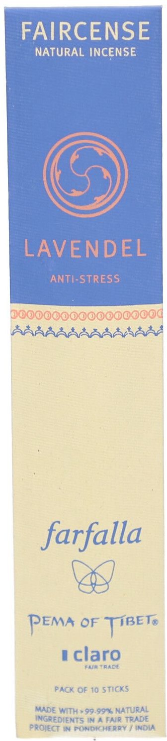 Thumbnail - Faircense Räucherstäbchen Lavendel/Anti-Str 10 Stk St