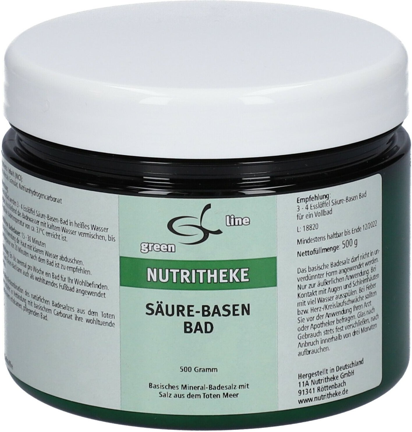 SÄURE-Basen Bad Pulver 500 g