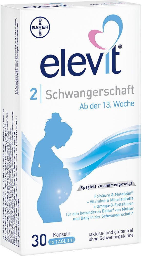 Elevit 2 Schwangerschaft Weichkapseln 30 St