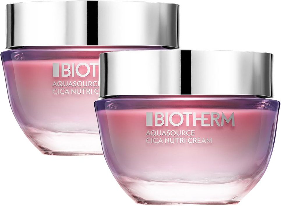 Biotherm Aquasource Cica Nutri Cream Doppelpack 2x50 ml Creme