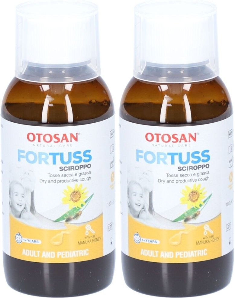 Thumbnail - Otosan ForTuss Hustensirup 2x 2x180 g Sirup