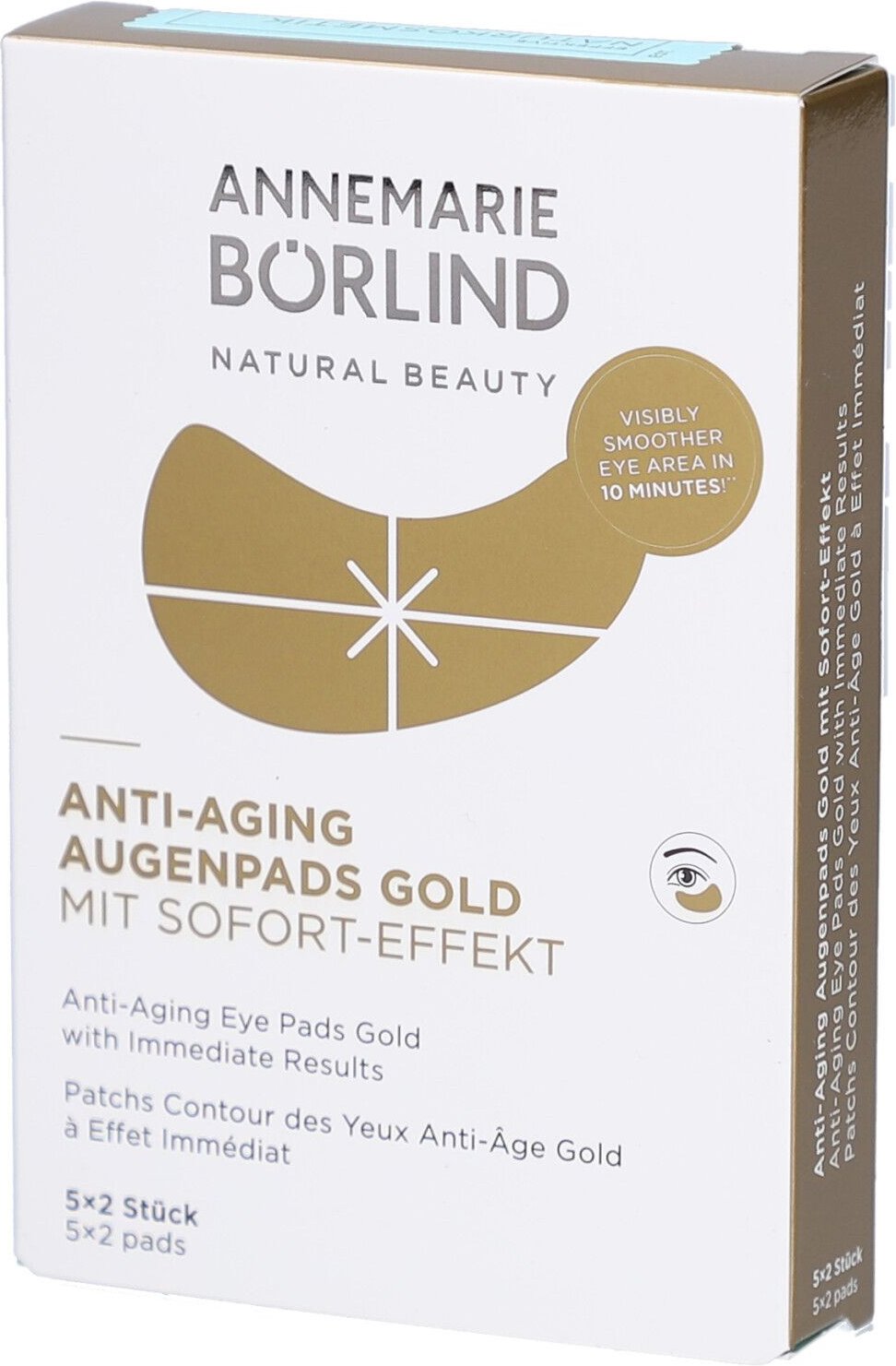 Börlind Anti-Aging Augenpads gold 5x2 St Pads