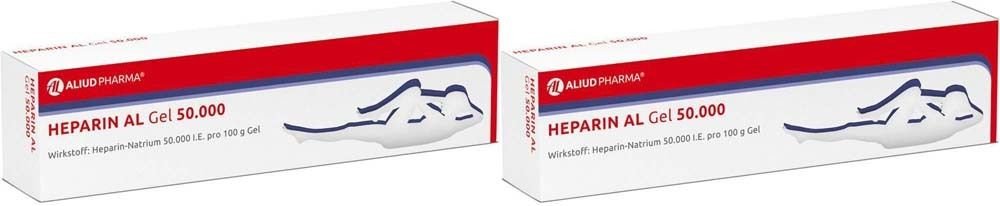 Heparin AL Gel 50.000 2x 2x100 g