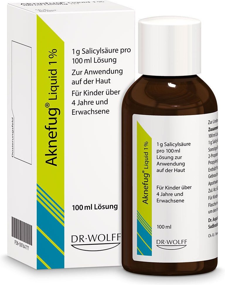 Aknefug liquid 1% Lösung