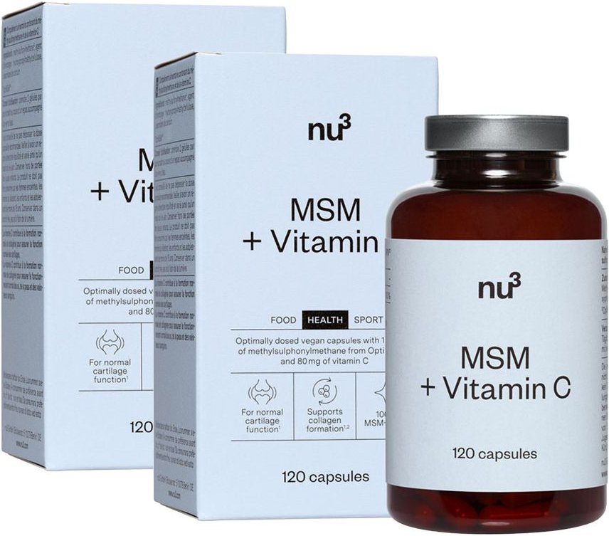 nu3 Premium Msm, Kapseln Doppelpack 2x120 St